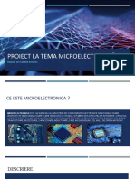 Proiect La Tema Microelectronică