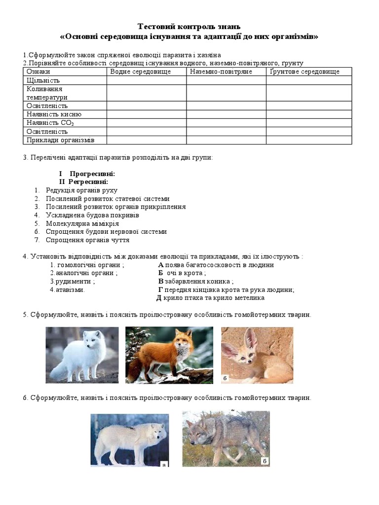 Тестовий контроль знань | PDF
