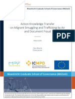 Action Knowledge Transfer On Migrant Smuggling and Trafficking by Air and Document Fraud