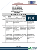 Estrategias aprendizaje proyecto vida