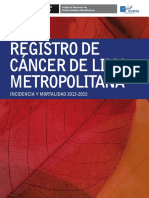 Registro de Cancer de Lima Metropolitana 2013 2015