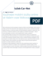 Car Net Activation App CZ