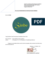 Surat Pernyataan Sinbe