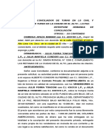 Demanda de conciliación por incumplimiento de contrato de compraventa