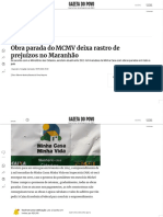 Obra Parada Do MCMV Deixa Rastro de Prejuízos No Maranhão