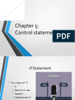 5 Controlstatements