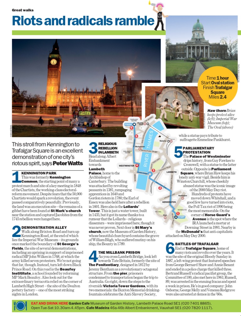 Radical London Walk | PDF | History