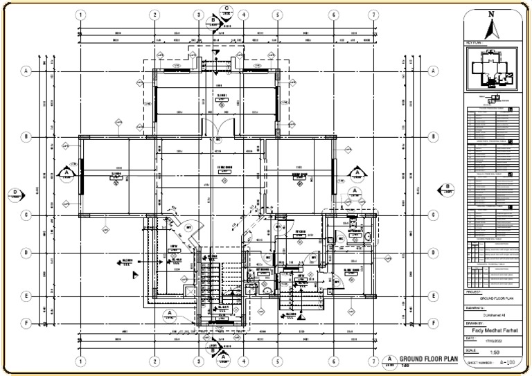 Assignment 1-First Floor Plan | PDF | Tile | Interior Design