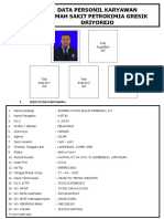 Form Data Personil