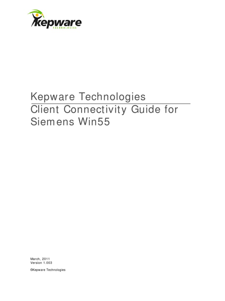 Kepserver - WinCC Connectivity Guide | PDF | Tag (Metadata) | Icon ...