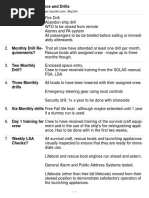 Aft Life Raft Launching Instructions Updated | PDF