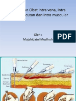 Pemberian Obat IV, IC, SC, IM