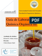 (QO3) Guía de Laboratorio de Química Orgánica 3 - 2019 v1.1
