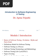 Lecture 1 Software Testing