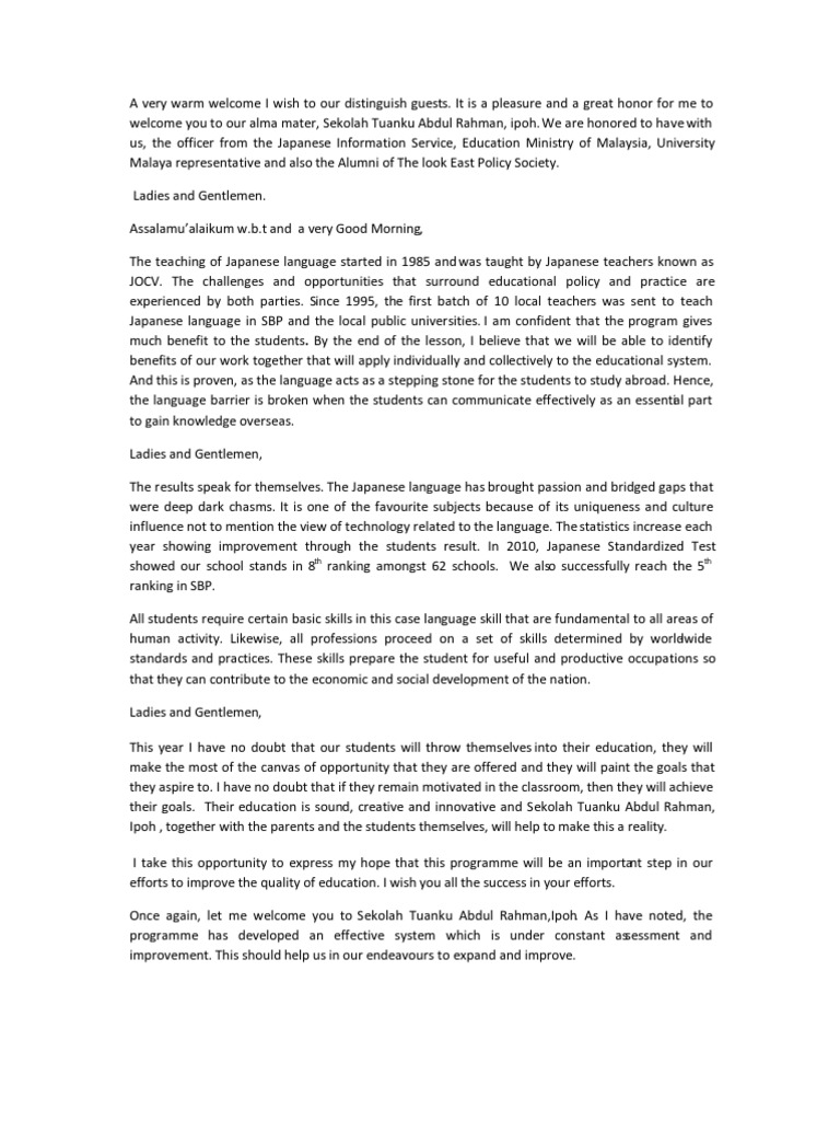 Teks Ucapan In English Cognition Psychology
