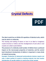 Crystal Defects Explained