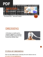 Sterile Field and Wound Dressing Guide | PDF | Wound | Medicine