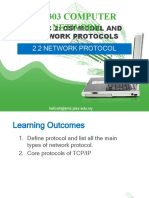 Topic 2.2 Network Protocol