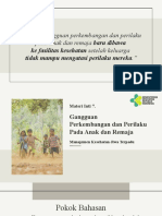 Materi Inti 7 - Gangguan Perkembangan Dan Perilaku Pada Anak Dan Remaja