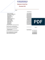 Statement of Cash Flow