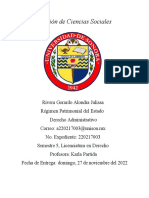 Tarea 1, Derecho Administrativo