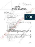 Be Electronics and Telecommunication Engineering Semester 7 2019 November Radiation and Microwave Techniques RMT Pattern 2015