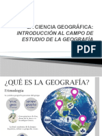 1.la Ciencia Geográfica
