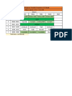 Jadwal Pelajaran Pondok Pesantren Al Falaah Tahun Ajaran 2022 / 2023 M