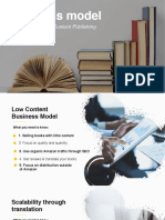 Business Model KDP Low Content Publishing