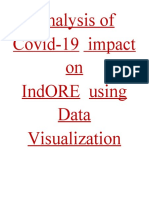 Analysis of Covid-19 Impact on India Using Data Visualization