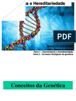 Ciências - 9º Ano - Genética e Hereditariedade