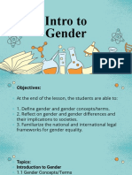 1 Intro To Gender Gender Concepts and Terms