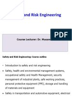 Introduction To Safety, Risk, and Hazard Identification