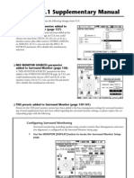 02R96 V2.1 Supplementary Manual: MIX C-R SOURCES Parameter Added To Control Room Monitor (Page 137)