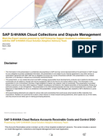 Course Material - Control DSO, Credit & Collections Costs With Collections and Dispute Management in SAP S4HANA Cloud - SAP