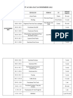 Draft Acara RAT 2022