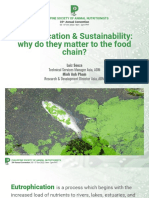 Eutrophication and Sustainability Why Do They Matter To The Food Chain - Luiz Souza