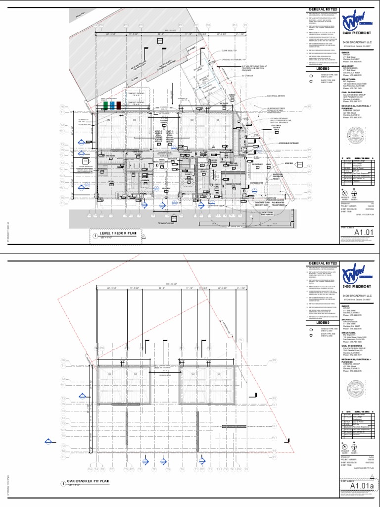 20220907 3403 Piedmont Vehicle Lift PDF Civil Engineering