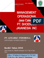 PRESENTASI PT. AFZARKI at PT. SHONARY