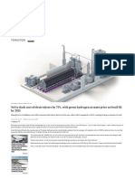 Nel To Salsh Cost of Electrolyser