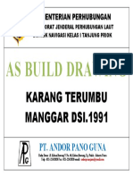 Cover As Build DrawING KR. MANGGAR