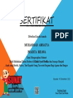 Sertifikat Sunat