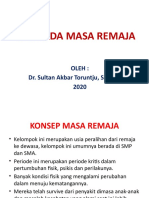 Gizi Pada Masa Remaja