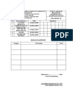 Lembar Asistensi PDK Kel.7