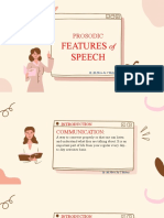 Prosodic: Features Speech