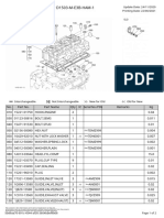 Cylinder Head Parts List for D1503-M-E3B-HAM-1 Engine