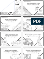 LKS2 - Safety First - Fact Cards - Black and White