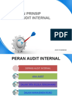 Peran Dan Prinsip Audit Internal
