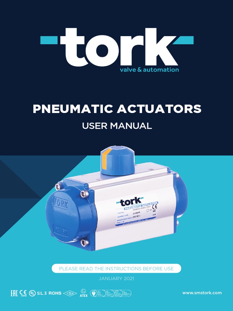 Pneumatic Actuator User Manual | Download Free PDF | Valve | Actuator