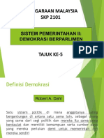 TAJUK 5 - Demokrasi Berparlimen - 1